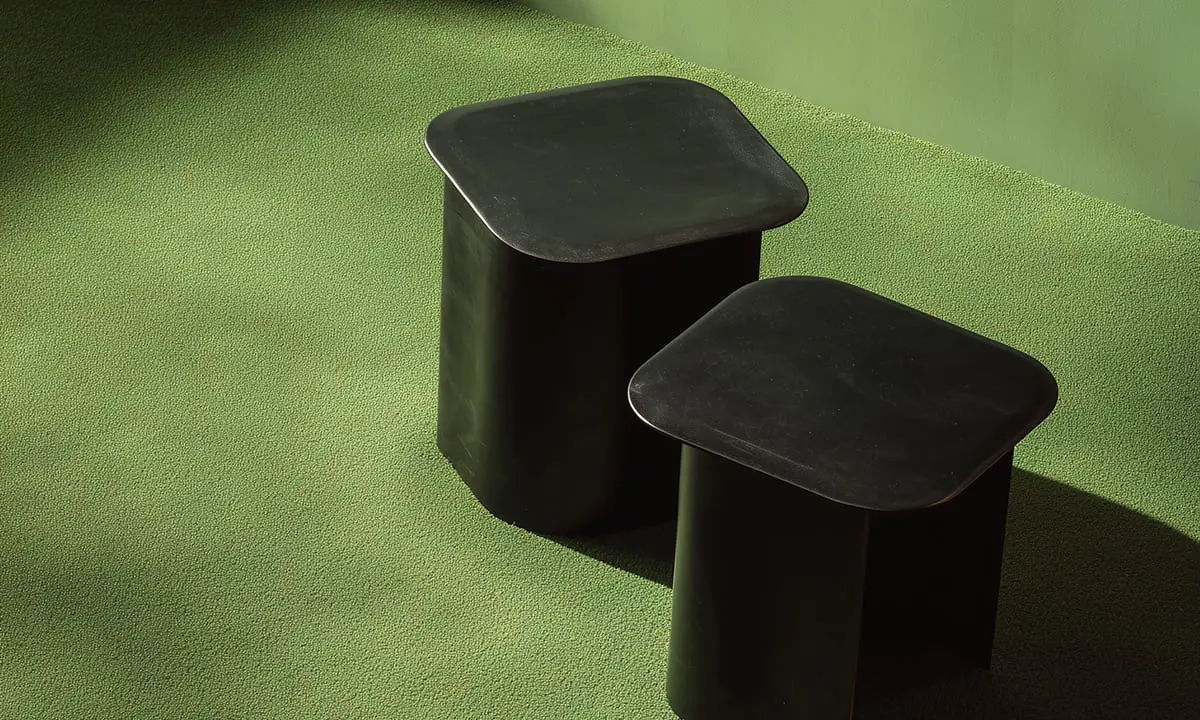 Two Nespresso coffee capsules.